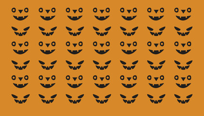 Happy Halloween. Background design for Halloween  poster or Fashionable Decoration  Halloween party.