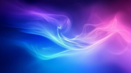 Swirling Cosmic Gradient   Mesmerizing Digital Art Background
