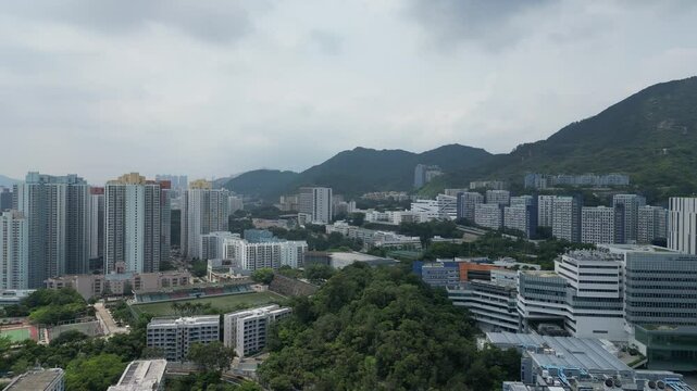 the campus of the CITYUHK, Kowloon tong Aug 29 2024