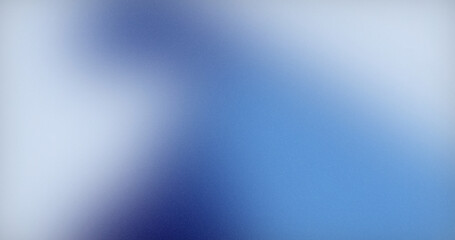 Naklejka premium Blue and White Mesh Gradient Design Noise, Abstract Blue and White Gradient