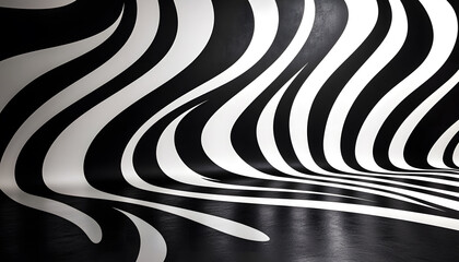 Stick to monochrome patterns like stripes, polka dots, or abstract swirls for a visually interesting yet subtle design