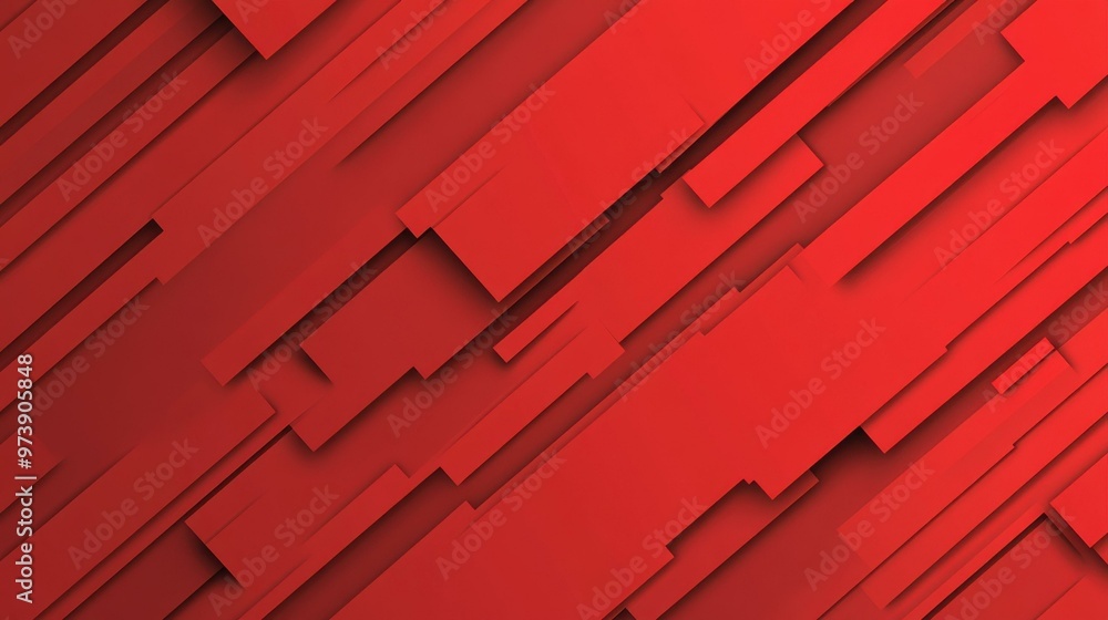 Poster vibrant red abstract lines create a techinspired backdrop, perfect for your modern projects with amp