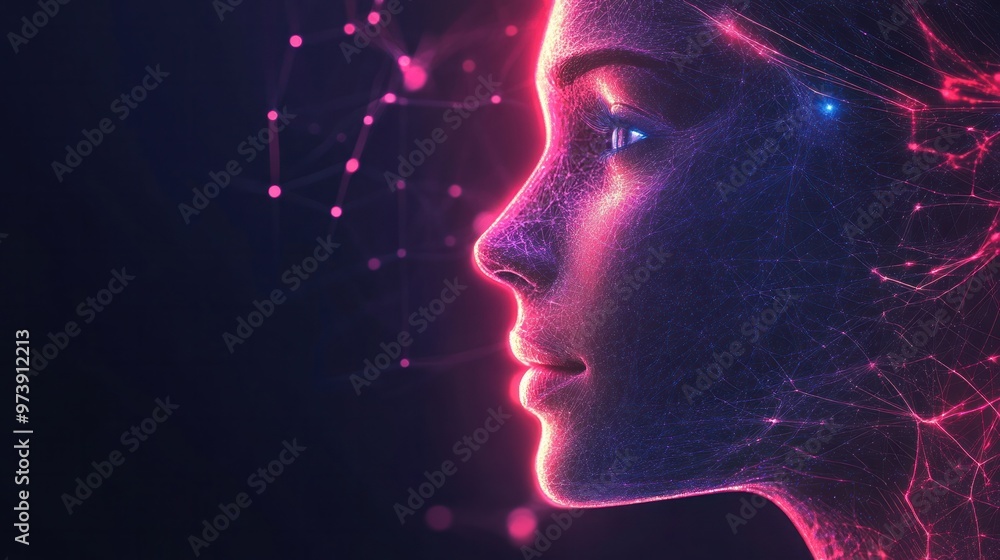 Poster online ai-powered language courses with interactive modules, diverse languages