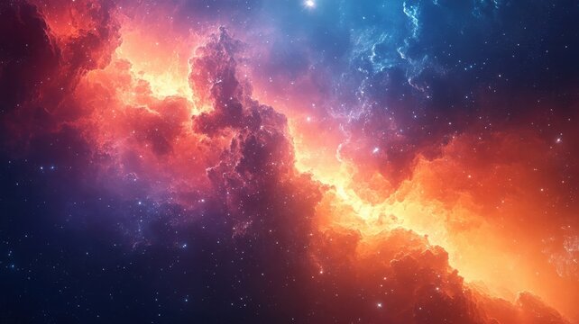 Space with morphism style featuring smooth transitions, layered depth, and modern cosmic visuals.