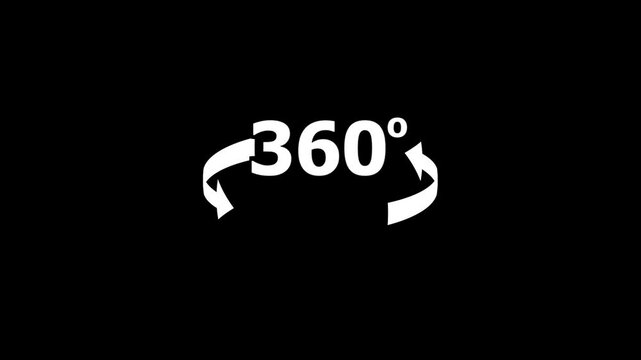 360 degree rotation stock video