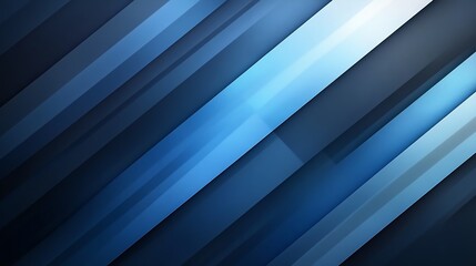 Fototapeta premium Abstract blue and gray diagonal stripes background.