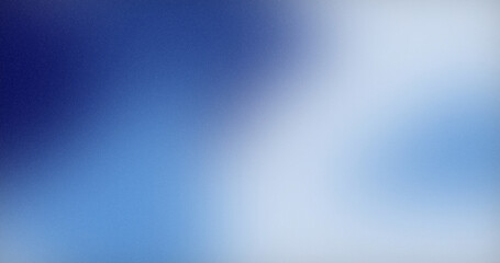 Naklejka premium Blue and White Mesh Gradient Design Noise, Abstract Blue and White Gradient