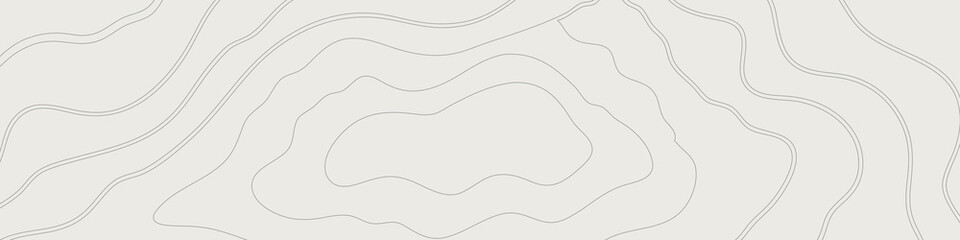 Topographic line contour map background, geographic grid map linkedin banner © Sifat
