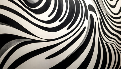 Stick to monochrome patterns like stripes, polka dots, or abstract swirls for a visually interesting yet subtle design