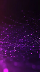 Obraz premium Tech connection in a virtual world