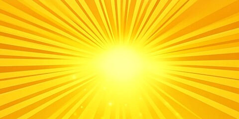 Obraz premium yellow sun burst abstract retro background