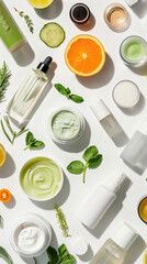 beauty skincare cosmetics organic natural cream lotion essential oil freshness wellness green healthy herbal self-care moisturizer spa aromatherapy holistic 