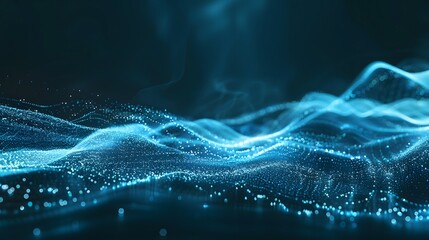 abstract blue background with stars