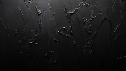 A close-up of a dark textured surface with rough, organic patterns, evoking a sense