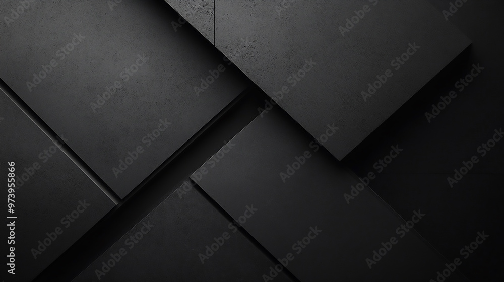 Poster background in black with space for text or image