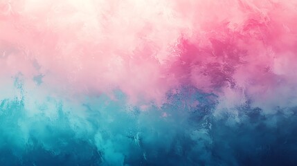 Obraz premium Abstract Pink and Blue Watercolor Background