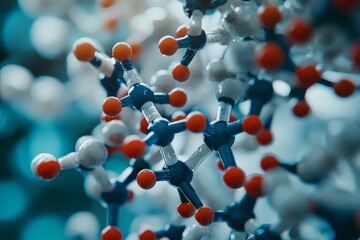 Molecular Structure Close-up