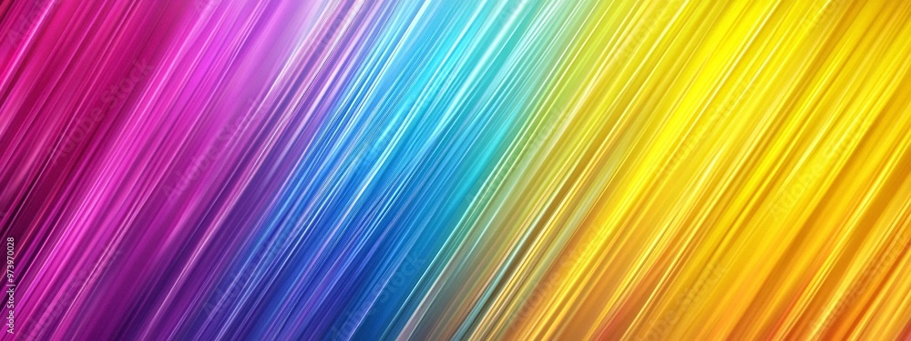 Poster motion gradient light rays banner: vertical line backgrounds with vibrant rainbow spectrum using, ge