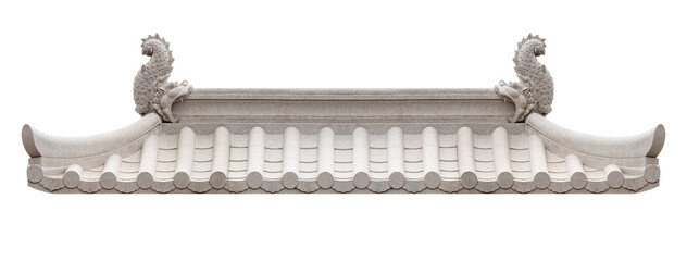 Gray chinese style roof © Ratchapon