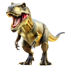 Picture of a Tyrannosaurus Rex, isolated on transparent background, PNG