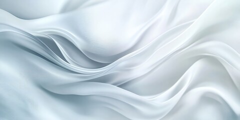 Obraz premium Soft waving smoke lined abstract background in white and grey colors