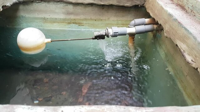 Floated Ball Valve for keeping water