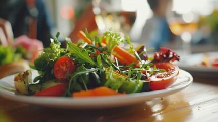 bioengineered food, a futuristic plate of bioengineered vegetables and meat alternatives, highlighting advancements in food technology, eco-friendly and innovative meal presentation
