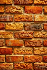 Fototapeta premium Natural and Realistic Brick Texture Image Ideal for Rustic, Urban, and Architectural Design Projects with Intricate Surface Details