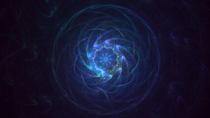 3D manual rendering abstract round hole light background. Its not AI Generatd illustration.