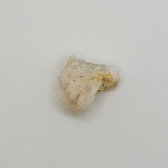 Geode Crystal on a White Background