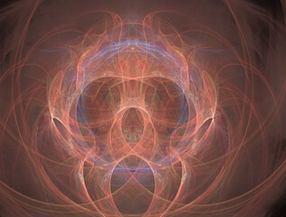 Imaginatory fractal abstract background Image
