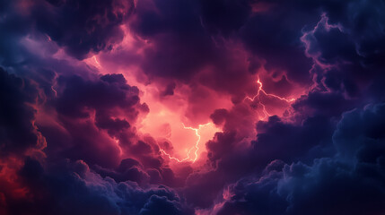 Fototapeta premium Cosmic Dreamscape: A breathtaking nebula swirls in a symphony of vibrant blues, purples, and pinks, illuminating the vast expanse of space with cosmic wonder. 