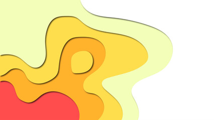 Papercut background design