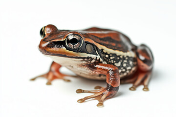 Fototapeta premium Frog isolated on white background.