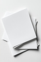 Notepad isolated on white background.