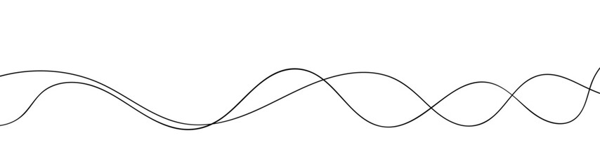 abstract wavy background with black wavy lines. black wave background. suit for banner, cover, poster, flyer, AI technology, digital, communication, 5G, science, music. vector illustration