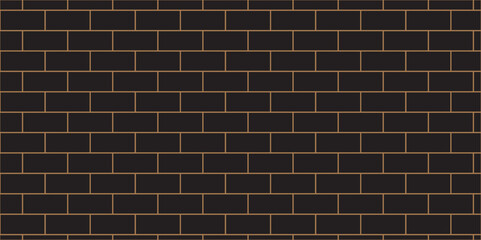 Vector black and grey brick wall background. architecture construction stone block brick wallpaper. seamless building cement concrete wall grunge background.	
