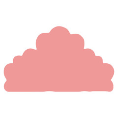 set of pastel color rainbows collection. Boho clipart for nursery decoration with cute rainbows. Perfect for baby shower, birthday, children's party. Gender neutral Scandinavian nursery graphics.