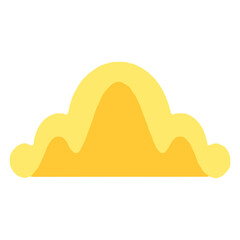 set of pastel color rainbows collection. Boho clipart for nursery decoration with cute rainbows. Perfect for baby shower, birthday, children's party. Gender neutral Scandinavian nursery graphics.