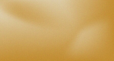 Trendy yellow and gold light converging on a golden textured background, creating an abstract gradient noise grain background 