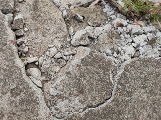 stone heart on the stone