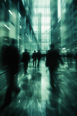 Blurred Motion in Corporate Setting