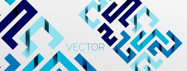 Color bend lines with shadow texture effect. Vector Illustration For Wallpaper, Banner, Background, Card, Book Illustration, landing page