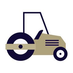 Cute colorful cars or Transport isolated on a white background. Icons in hand drawn or cartoon style design of children's rooms, clothing, and textiles