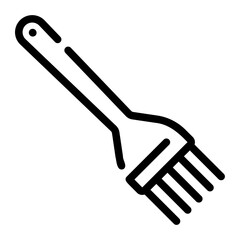 brush Line Icon