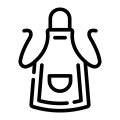 apron Line Icon