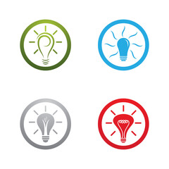 light bulb symbol icon