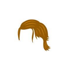 men hair vector design