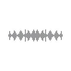 Sound waves vector illustration
