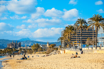 Palma Beach, Mallorca, Spain
